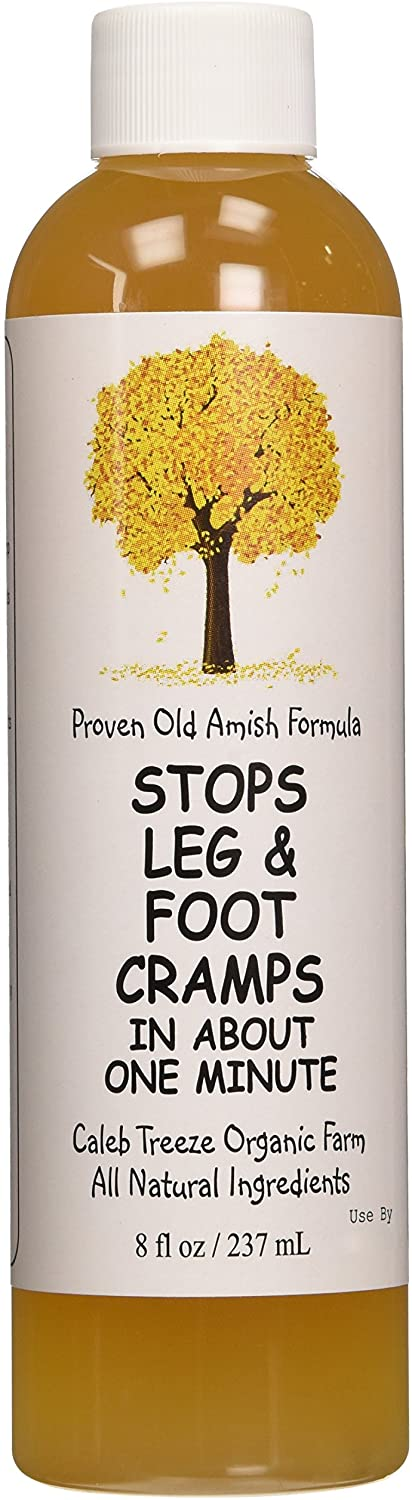 Caleb Treeze Old Amish Muscle Tonic (Formerly: Stops Leg & Foot Cramps) 8 fl oz