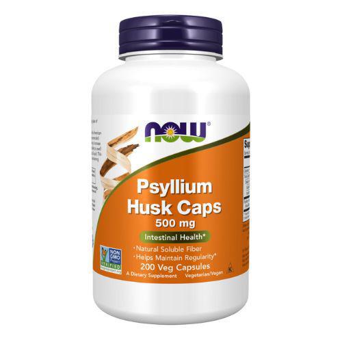 Psyllium Husk Caps 500 mg 200 ct