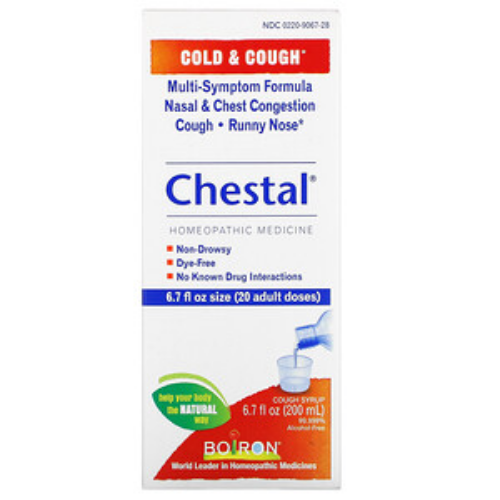 Chestal Cold & Cough Homeopathic Medicine Adult - 6.7 oz