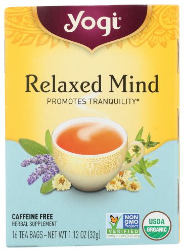Yogi Tea, Relaxed Mind, 16 ct