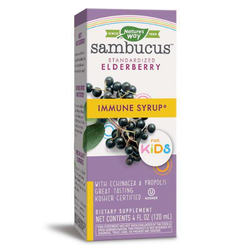 Sambucus Elderberry Immune Syrup for kids-4oz