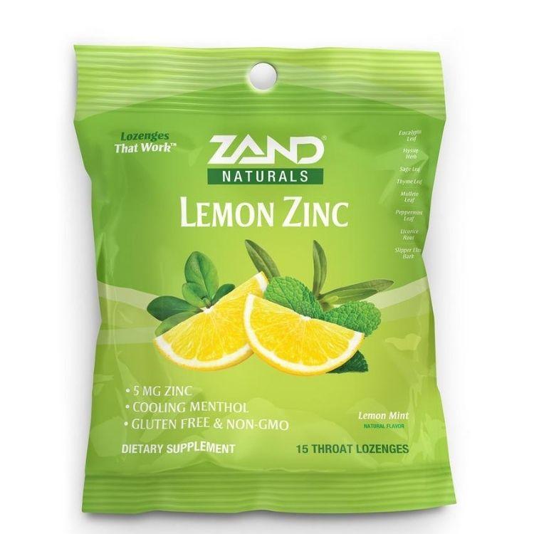 Zand, Lozenges Herbal Lemon Zinc - 15 Lozenges2.31