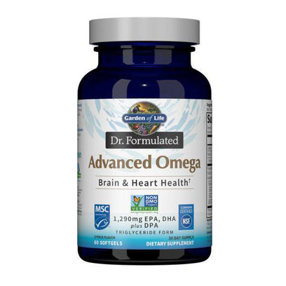 Dr. Formulated Advanced Omega Brain and Heart Health 60 ct