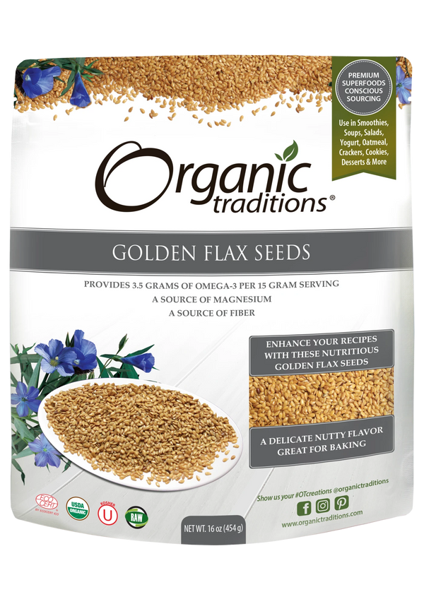 Golden Flax Seeds - 16 oz