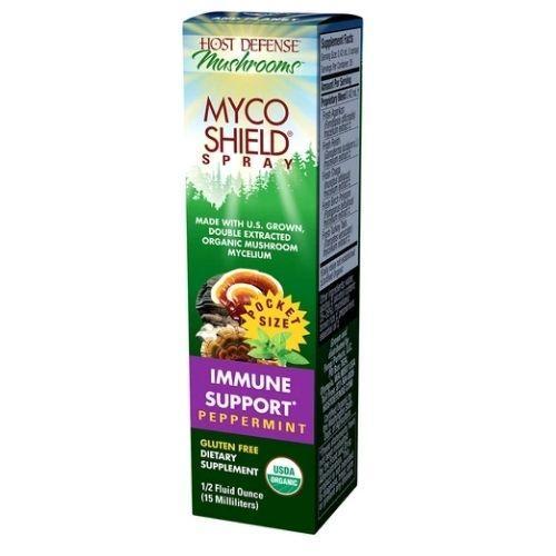 Mushrooms Immune Support, Peppermint Flavor-1/2 fl oz