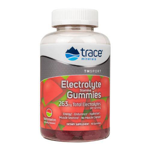 Electrolyte Total Stamina Gummies Watermelon - 90 Gummies - 263 mg