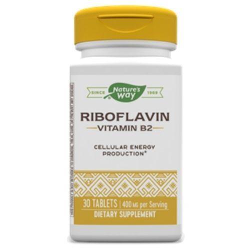 Riboflavin (B2) 400 mg 30 ct