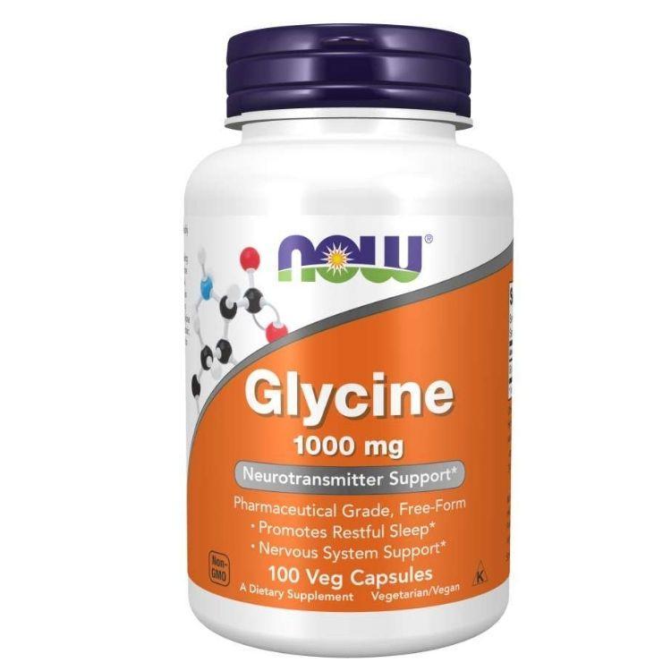 Glycine 1000 mg Veg Capsules 100 ct.