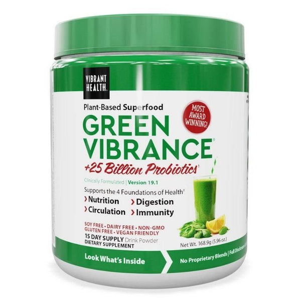 Green Vibrance + 25 Billion Probiotics Original 5.82 oz