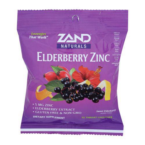 Zand Immunity Elderberry & Zinc 15 ct