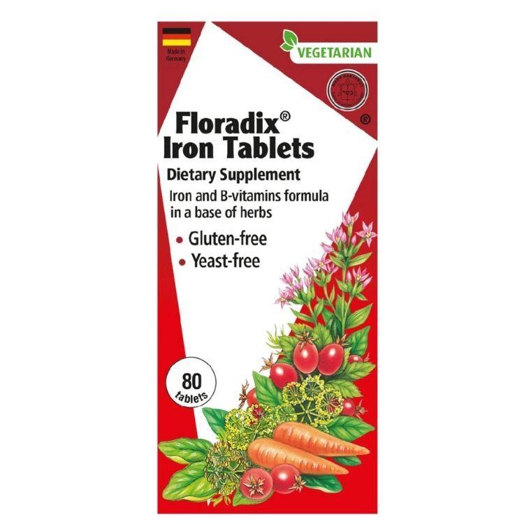 Floradix Iron - 80 Tablets