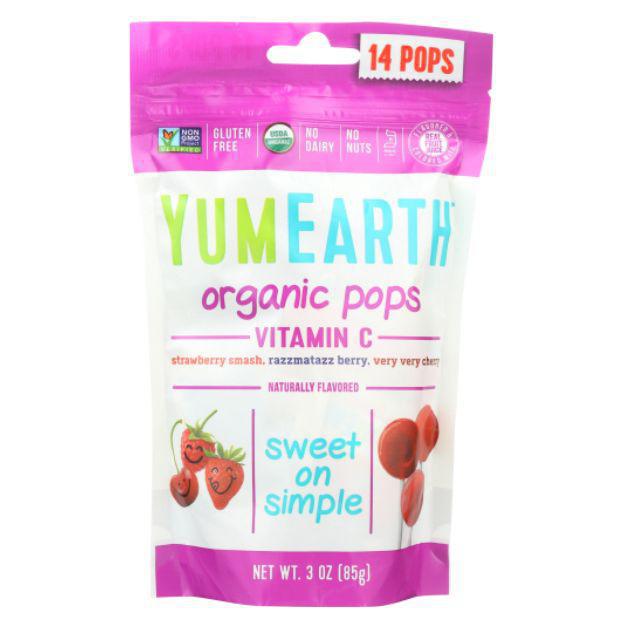 YumEarth Vitamin C Pops 3 oz