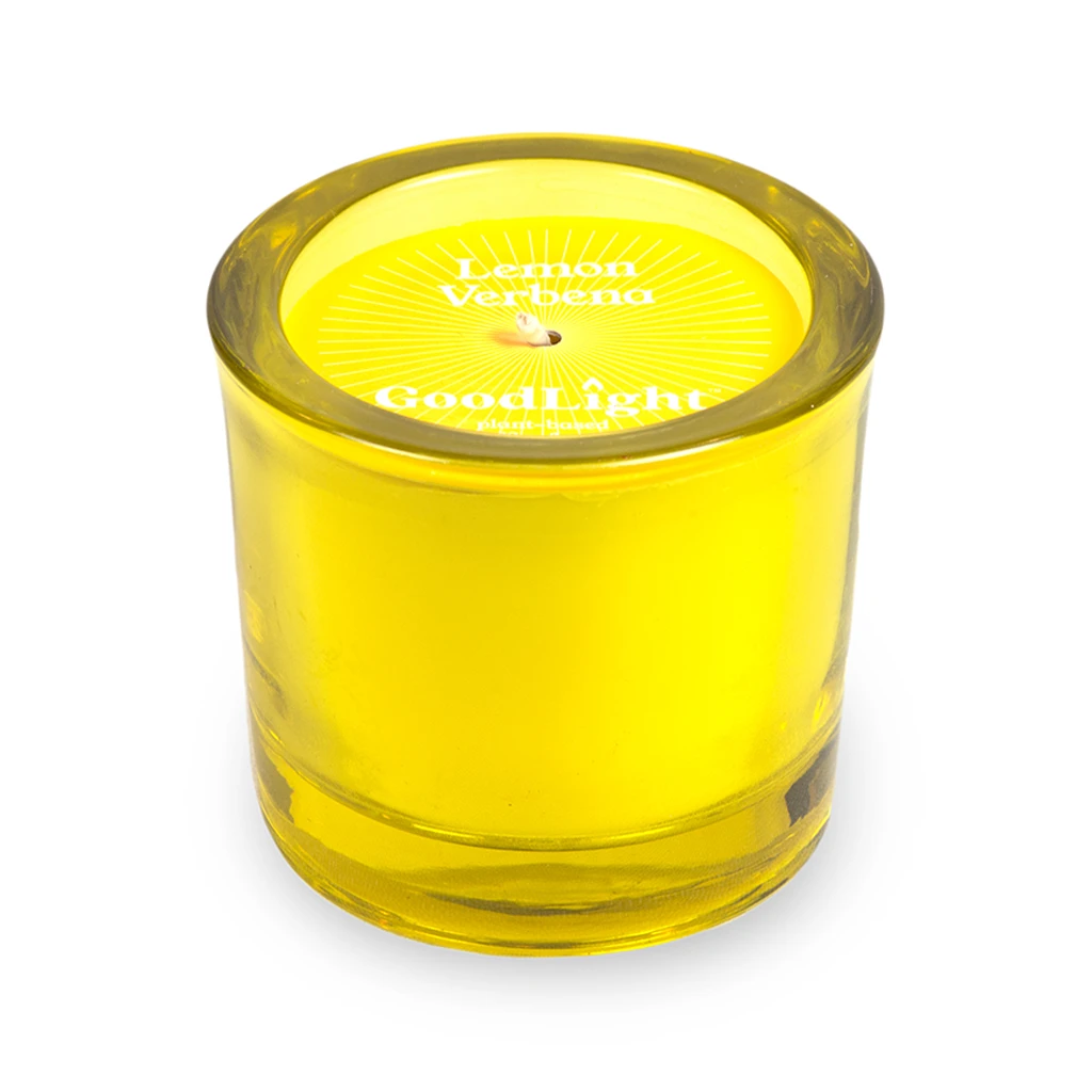 Lemon Verbena Tinted Glass Candle