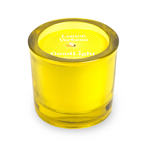Lemon Verbena Tinted Glass Candle