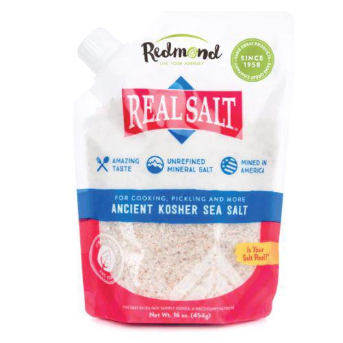 Redmond Real Salt Ancient Kosher Sea Salt-16oz