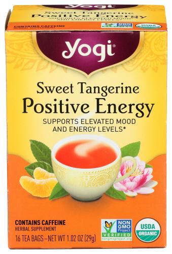 Yogi Tea, Sweet Tangerine Positive Energy, 16 ct