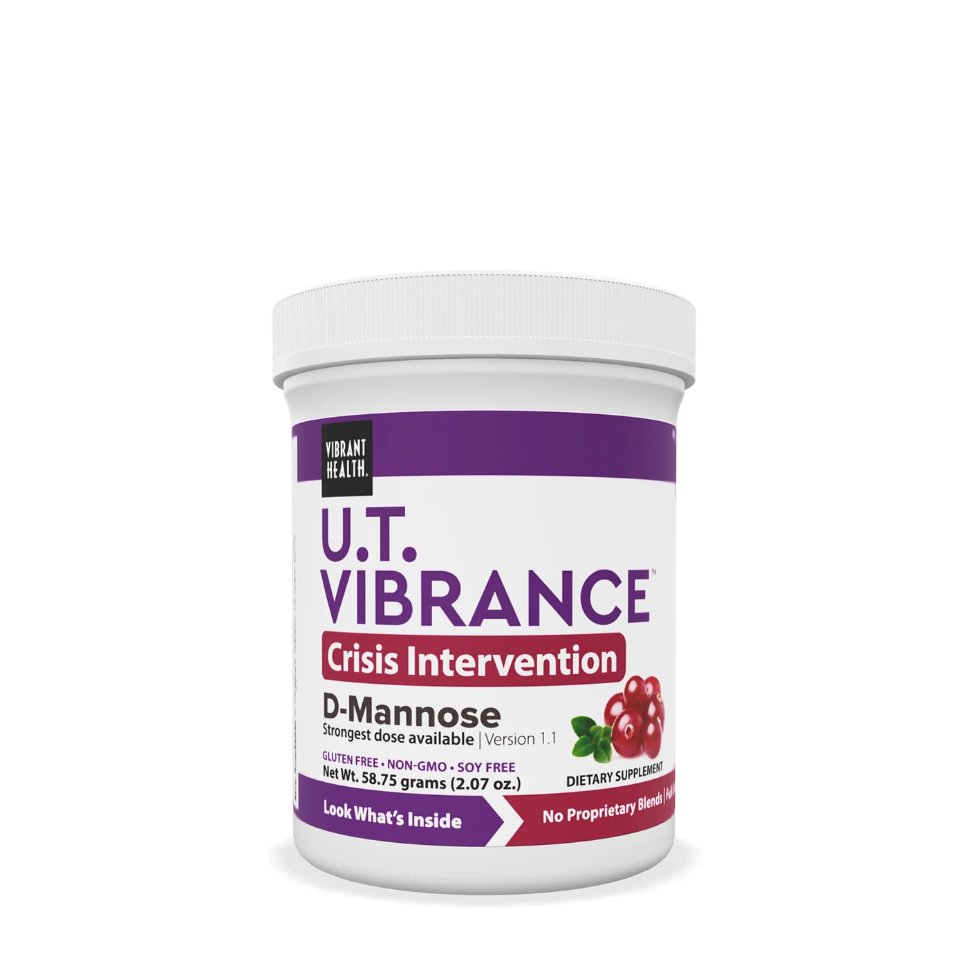 U.T. Vibrance Crisis Intervention With D-Mannose Powder 2.07 oz