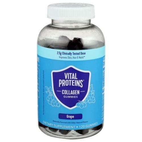 Vital Proteins Collagen Gummies, Grape, 120 ct