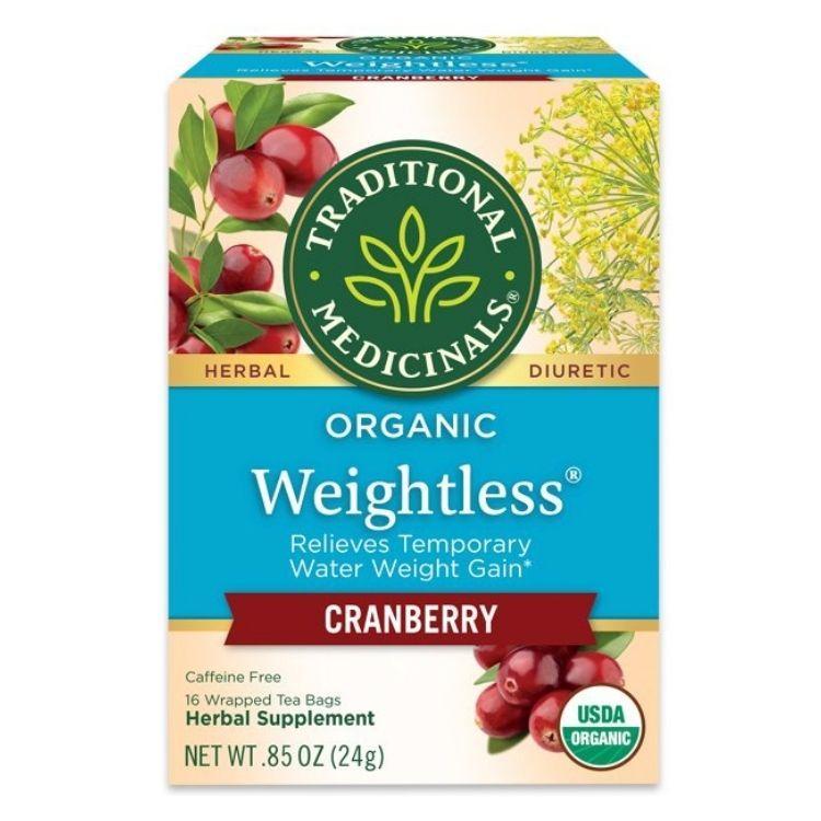 Traditional Medicinals, Weightless Cranberry Tea, 16 ct