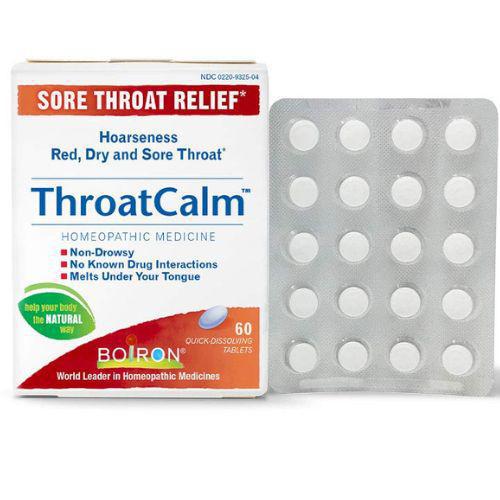 ThroatCalm Meltaway Tablets 60 ct