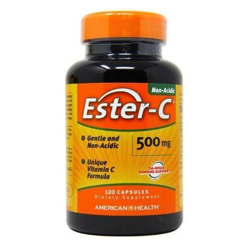 American Health Ester-C with Citrus Bioflavonoid 500 mg 120 ct