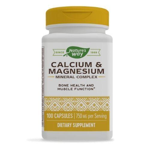 Calcium & Magnesium Mineral Complex - 100 Capsules