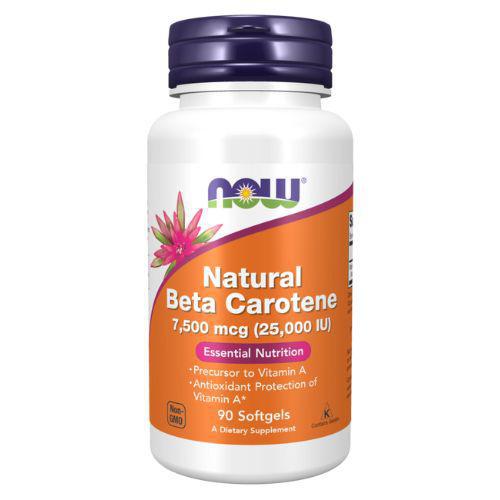 Natural Beta Carotene 25,000 IU 90 ct