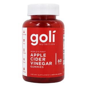 Goli Nutrition Apple Cider Vinegar Gummies 60 ct