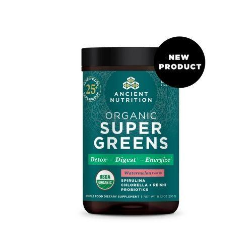 Organic Super Greens Watermelon 8.82 oz.
