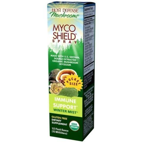 Mushrooms Immune Support, Winter Mist Flavor-1/2 fl oz