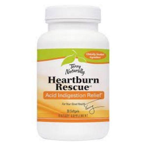 Heartburn Rescue Acid Indigestion Relief - 30 Softgels