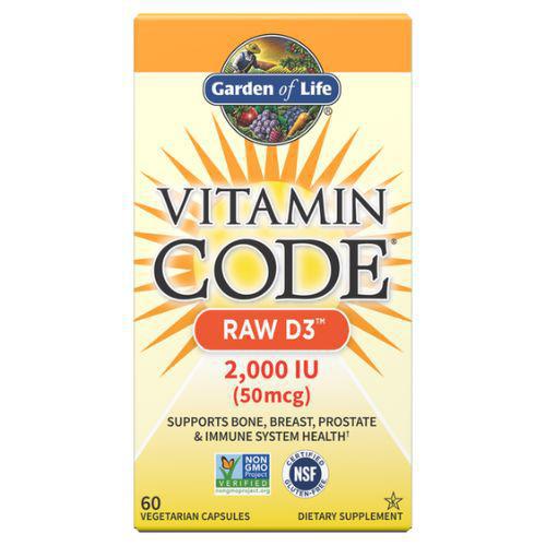 Vitamin Code Raw D3 - 60 Capsules