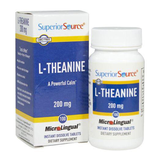 L-Theanine 200 mg - 100 Tablets