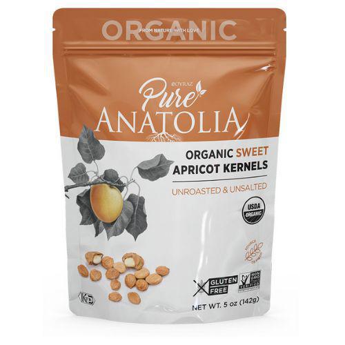 Pure Anatolia Organic Sweet Apricot Kernels 5 oz