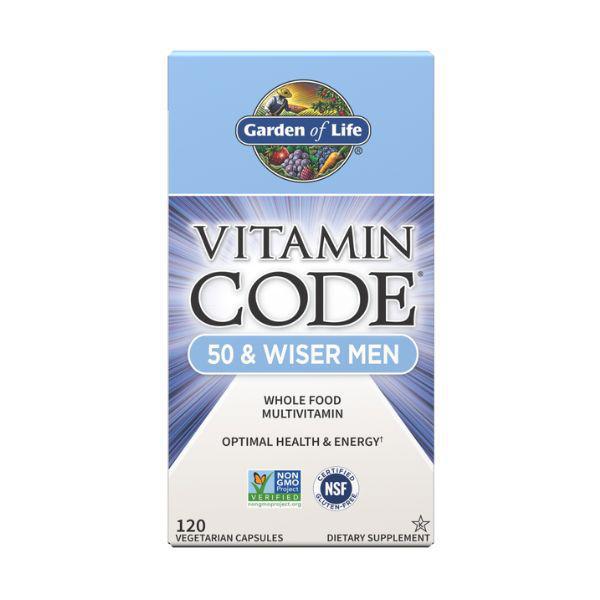 Vitamin Code 50 & Wiser Men-120 ct
