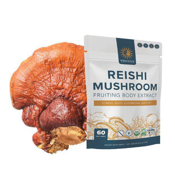 Reishi Organic Mushrooms 60 Servings