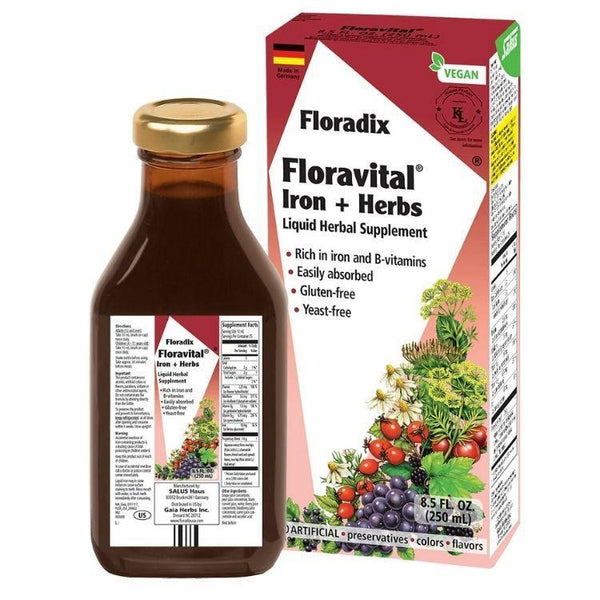 Floradix Florivital Iron + Herbs 8.5 oz