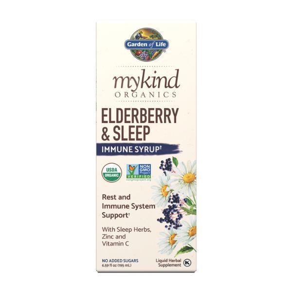 Garden of Life Elderberry & Sleep Immune Syrup 6.59 fl oz