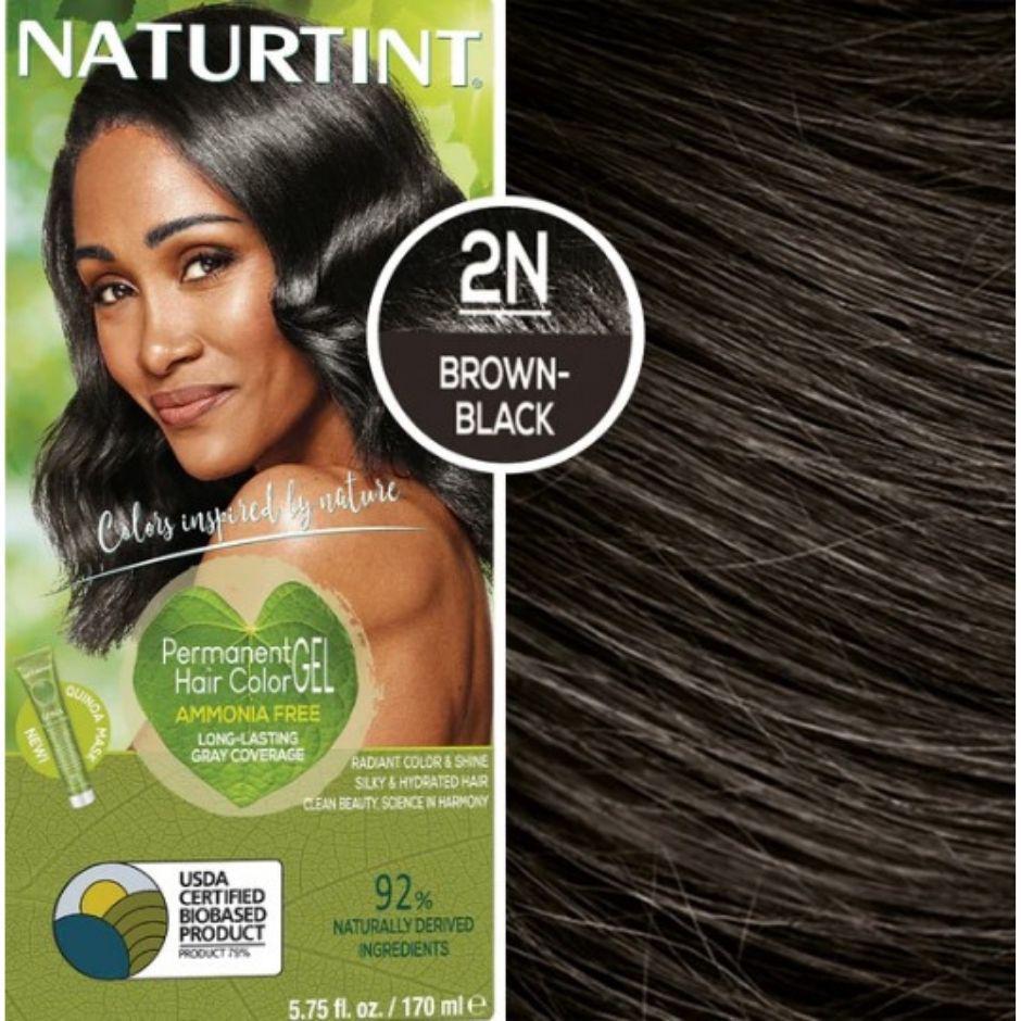 Naturtint Permanent Hair Color 2N Brown Black