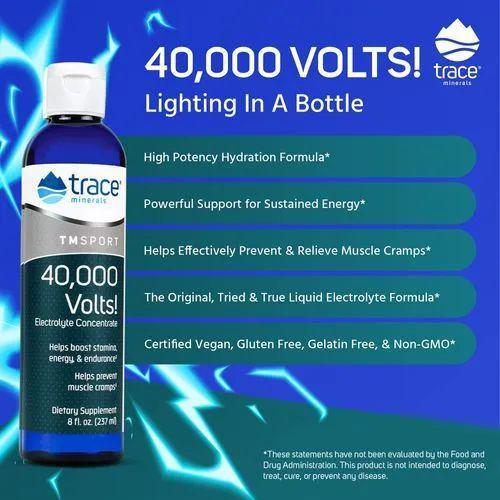 40,000 Volts Electrolyte Concentrate 8 fl oz