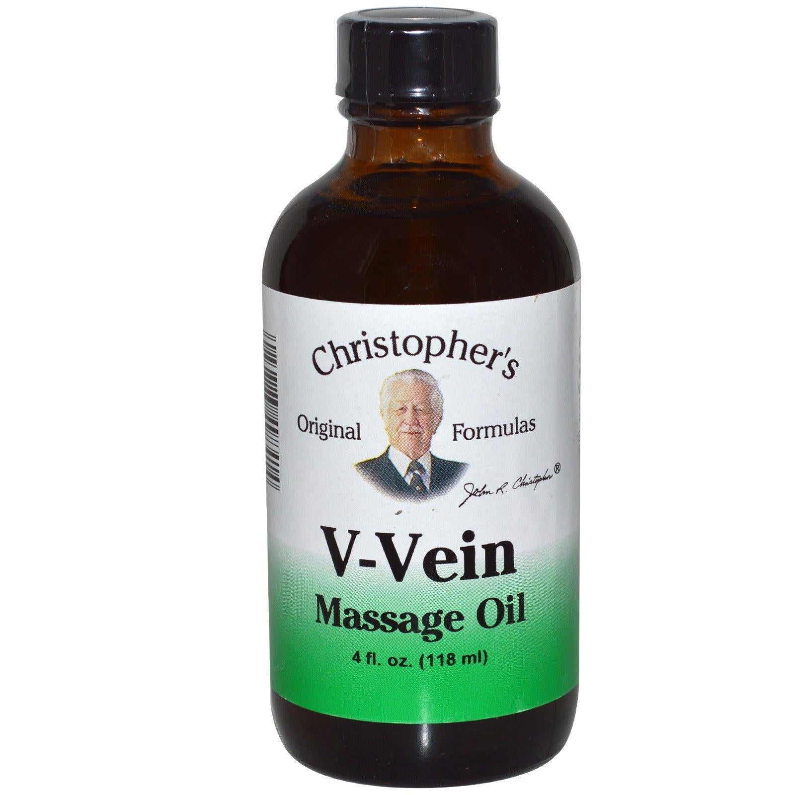 V-Vein Massage Oil - 4 oz