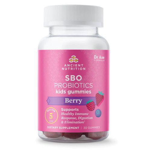 Ancient Nutrition SBO Probiotics  Kids Gummies Berry 30 ct