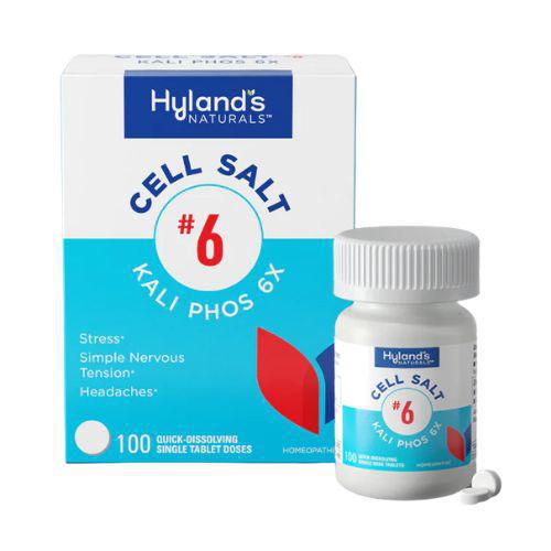 Cell Salts #6 Kali Phos 100 Tablets