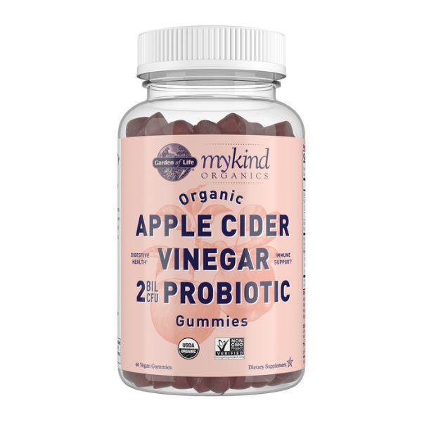 mykind Apple Cider Vinegar Probiotic Gummies-60 ct
