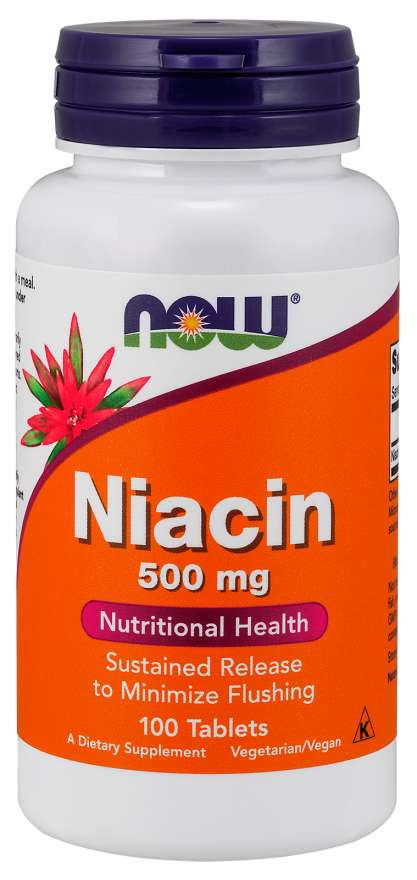 Niacin - 500mg - 100 Tablets