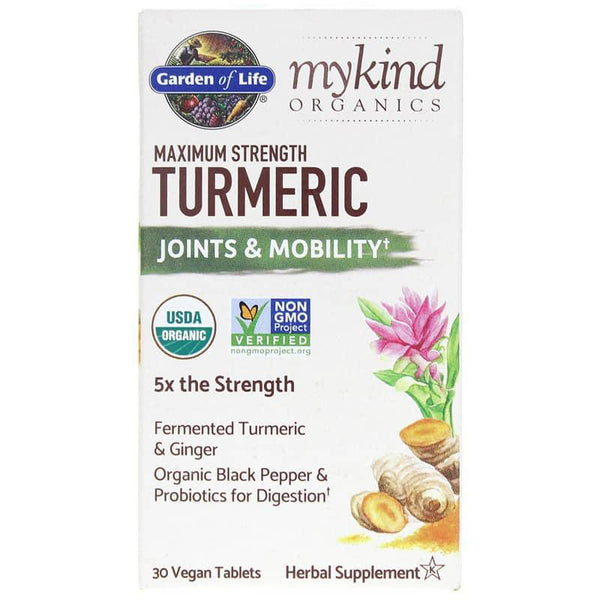 mykind Turmeric Maximum Strength Joints & Mobility - 30 Tablets