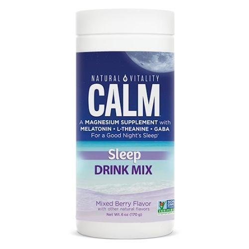 Natural Vitality, Calm Sleep Drink Mix Mixed Berry, 6 oz