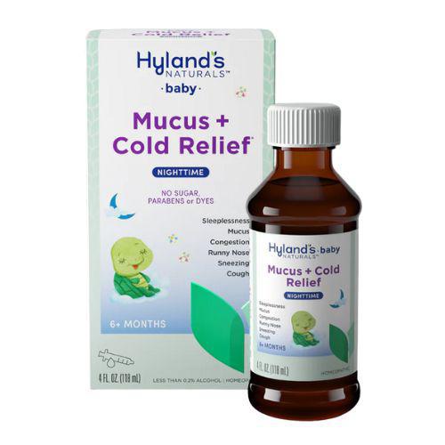 Baby Nighttime Mucus + Cold Relief  4 oz