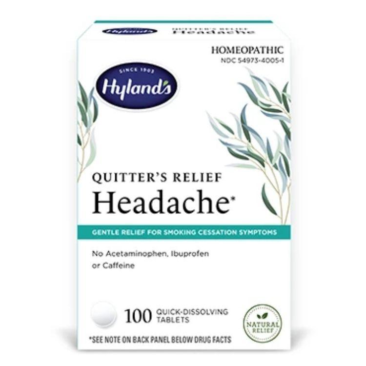 Hylands Quitter's Relief, Headache-100 quick-dissolving tabs