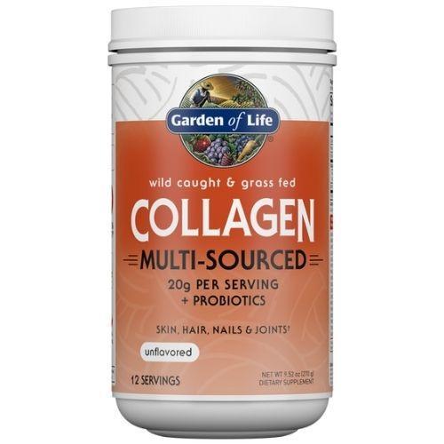 Garden of Life Collagen Multi-Sourced, Unflavored, 9.52 oz